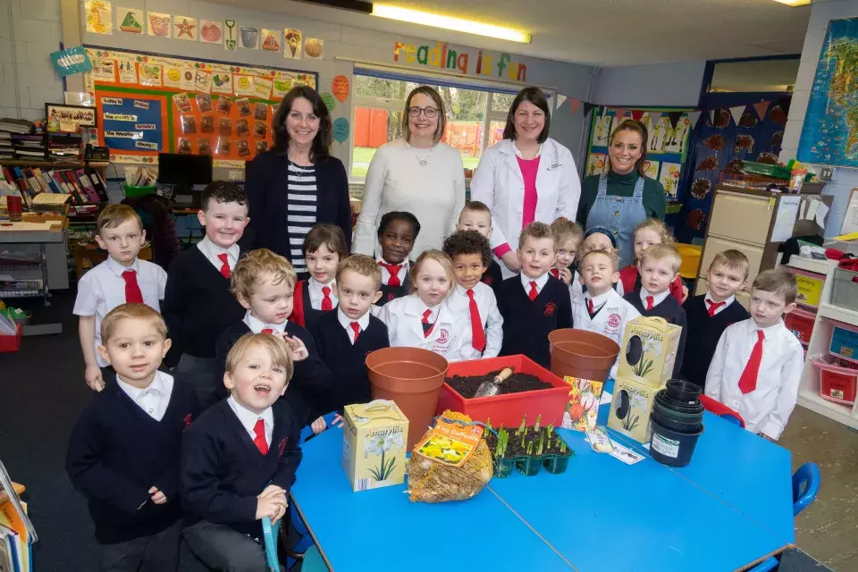 The Irish Society Primary School and Nursery Unit Growing Science project