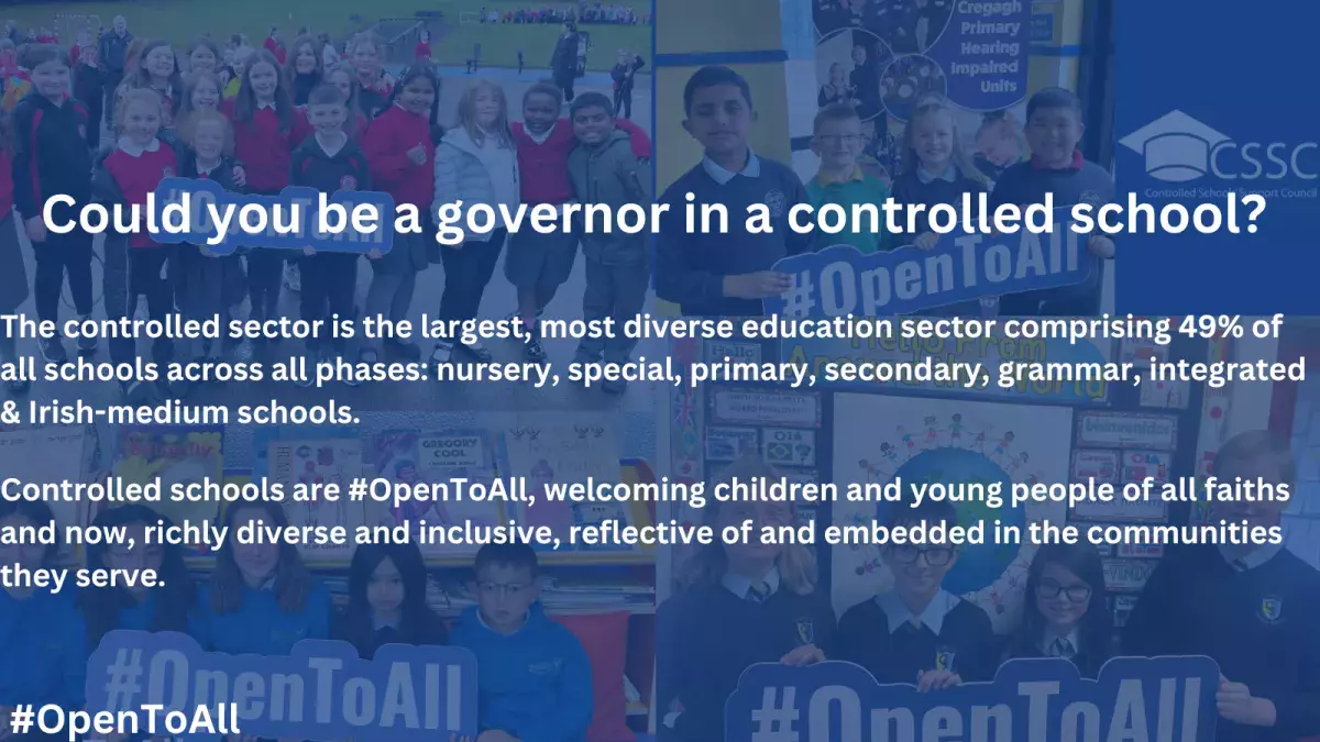 Could you be a governor in a controlled school? 