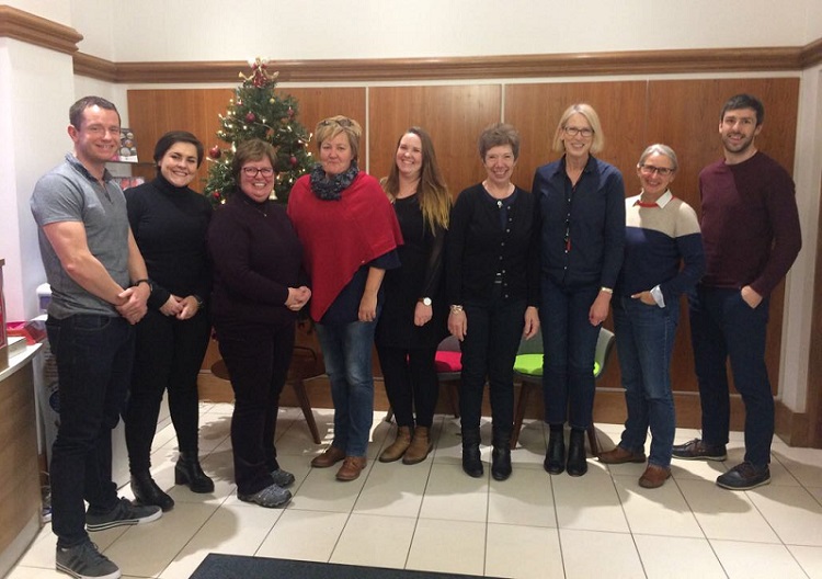 Erasmus+ project team in Glasgow