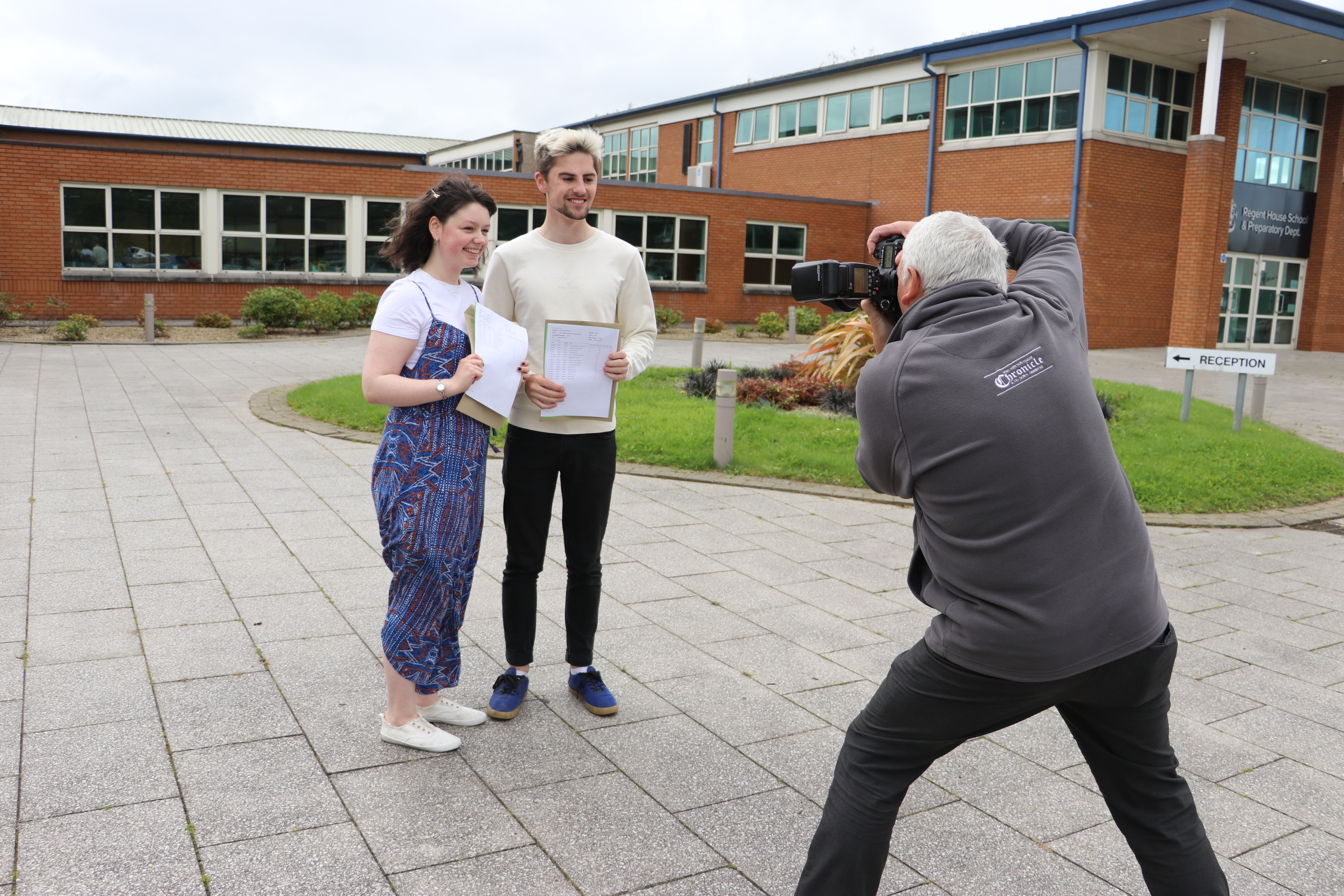 Regent House students celebrate A level results