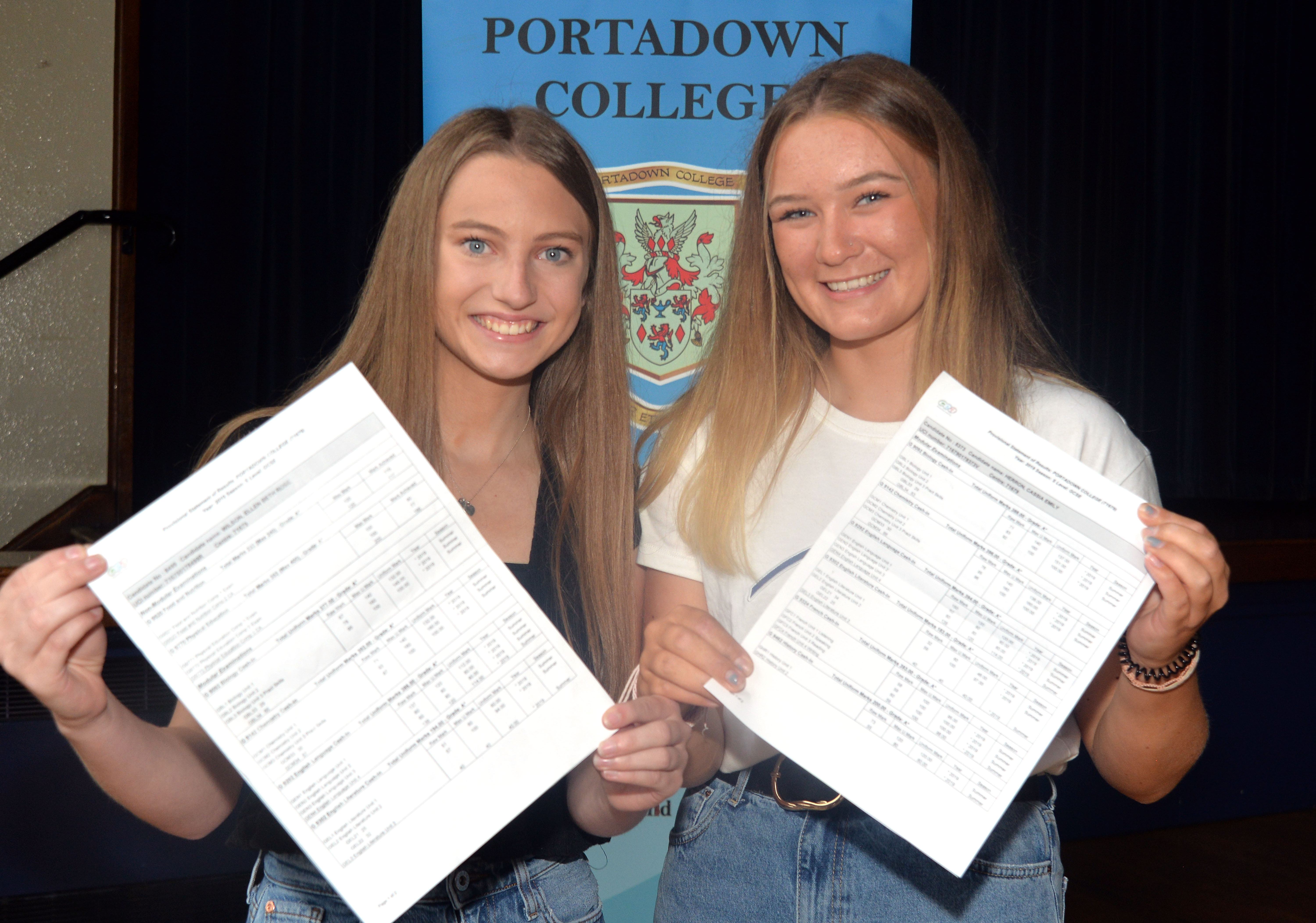 Portadown College pupils