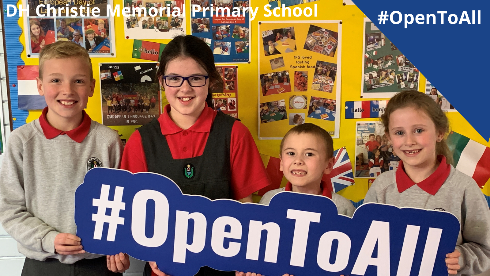 OpenToAll collage DH Christie Memorial PS