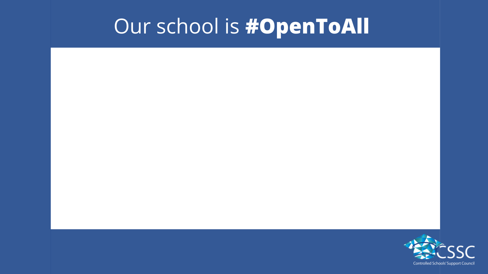 OpenToAll customisable frame 2