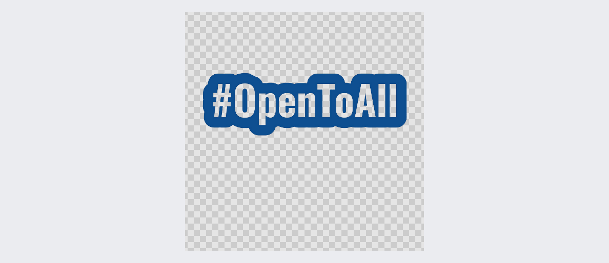 OpenToAll logo with no background
