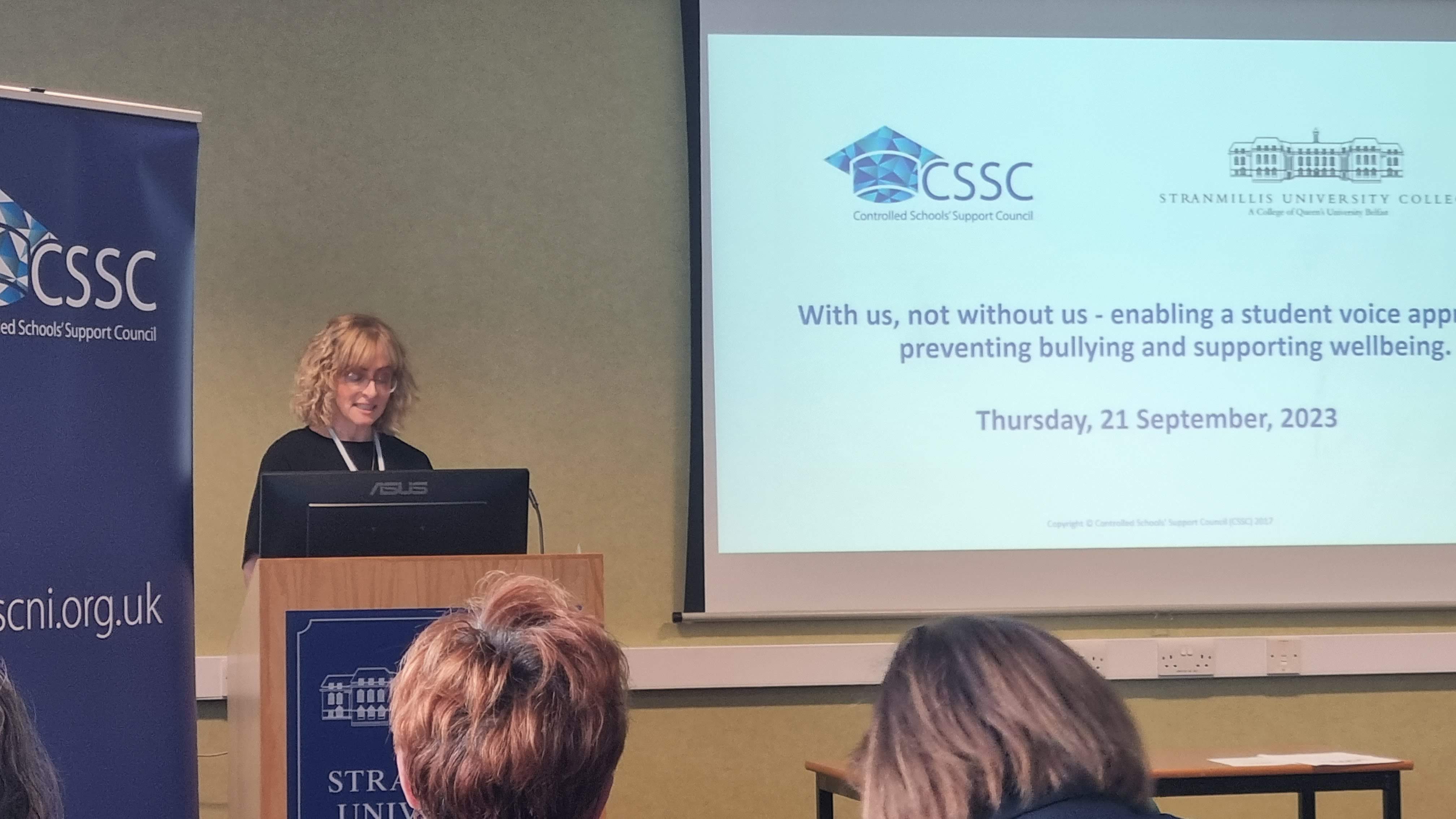 with us not without event in collaboration with Stranmillis UC