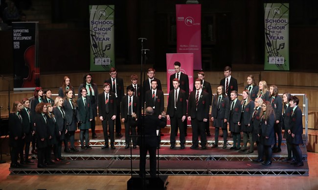 Regent House School choir performing