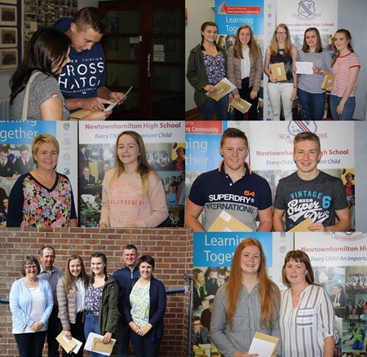 Newtownhamilton pupils celebrate GCSE results