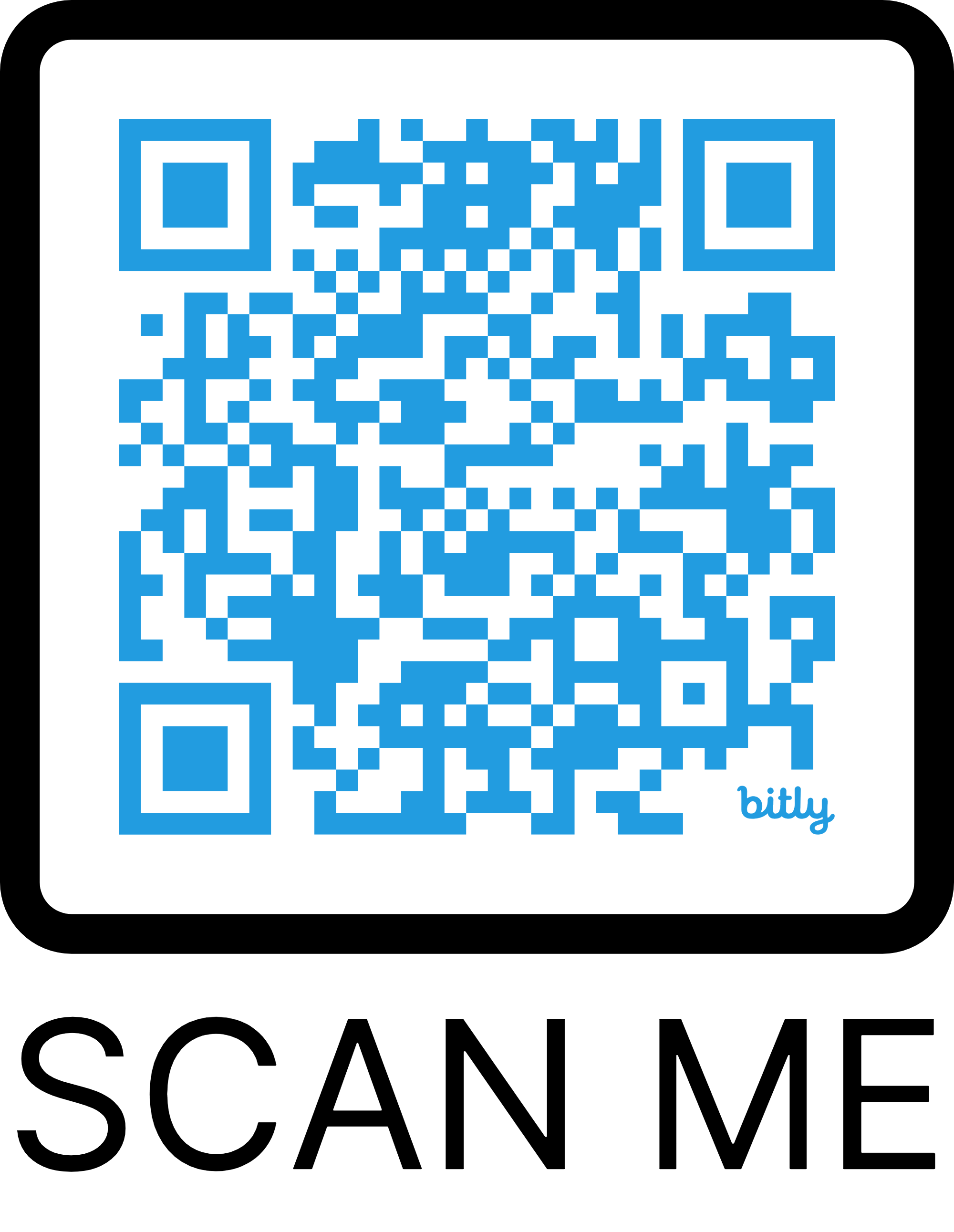 QR code with black border, stating scan me. This is for CSSC Governor communications