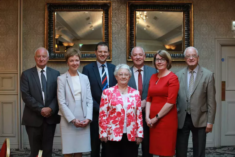 Group shot of guests at AGM 2019