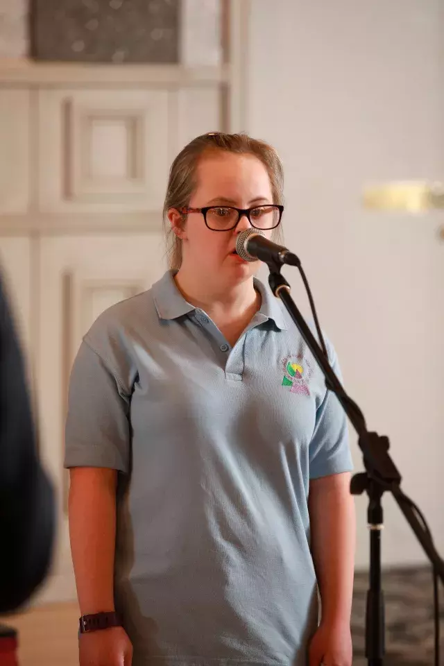 Sperrinview Special School soloist at AGM 2019