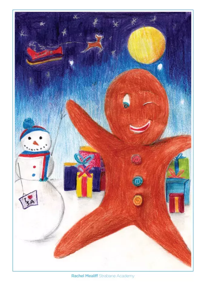 Rachel Mealiff Christmas card