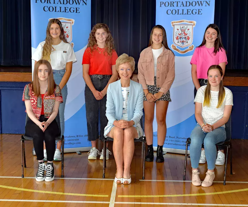 Portadown College GCSE results day 2020