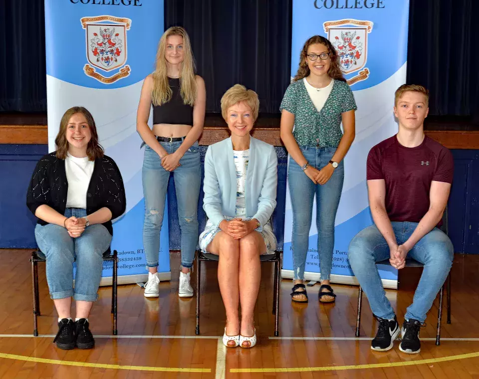 Portadown College GCSE results day 2020