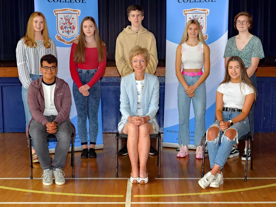Portadown College GCSE results day 2020