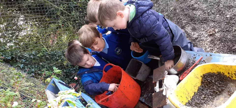 Killylea PS muddy play