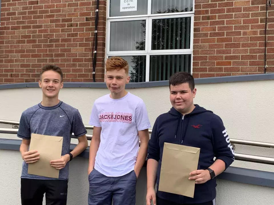 Newry High School GCSE results day 12 August 2021