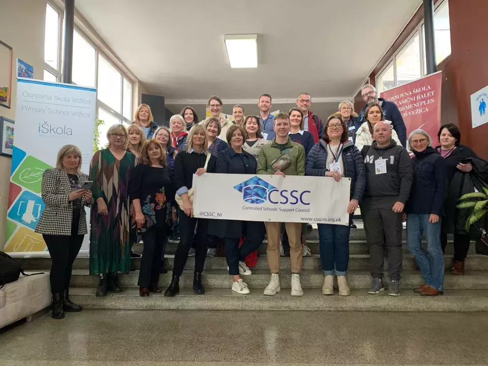 Erasmus study visit in Croatia group photo of participants