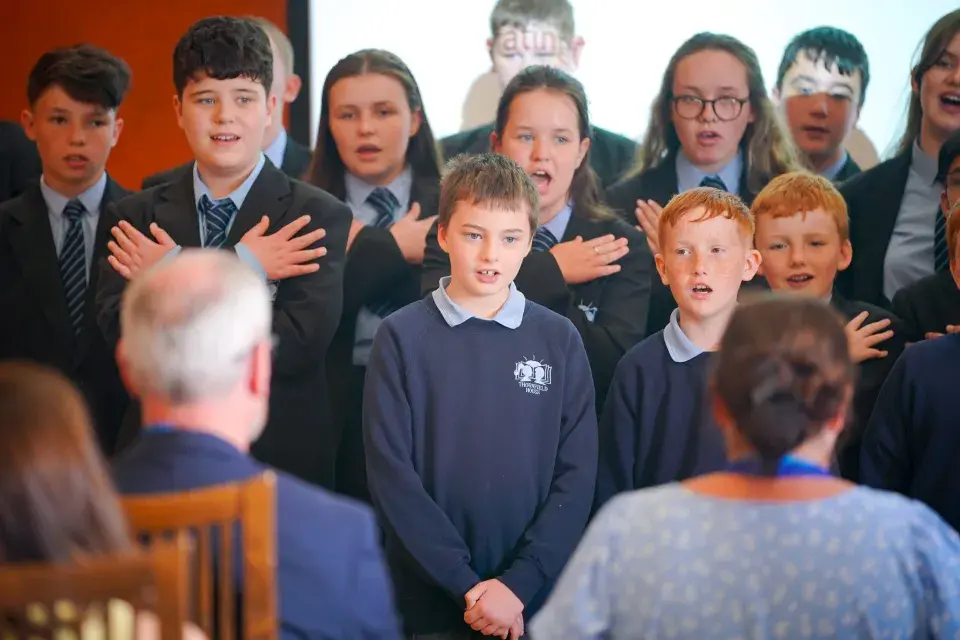 Thornfield House Special School - photo of choir