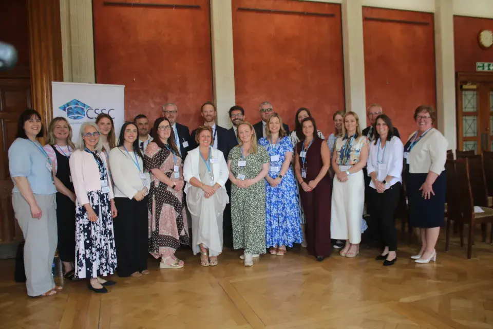 Group photo of participants of CSSC's Building Capacity programe