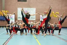 Dance group at NIC MAC competition
