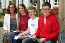 Ballyclare High School GCSE results with Dr Michelle Rainey