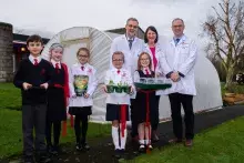 Growing Science project at Irish Society Primary School and Nursery Unit