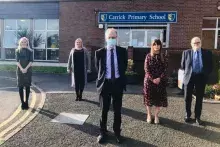 Minister visits Carrick Primary School’s Nurture Unit 