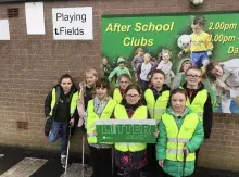 Ballykelly Primary School eco team