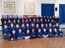 Stewartstown PS - Whole school photo P1 to P7 