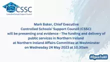 NI Affairs Committee slide 1 - Mark Baker