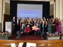 Bangor Academy winning Young Enterprise Award