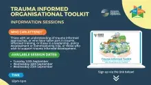 Trauma Informed Organisation Information Sessions image
