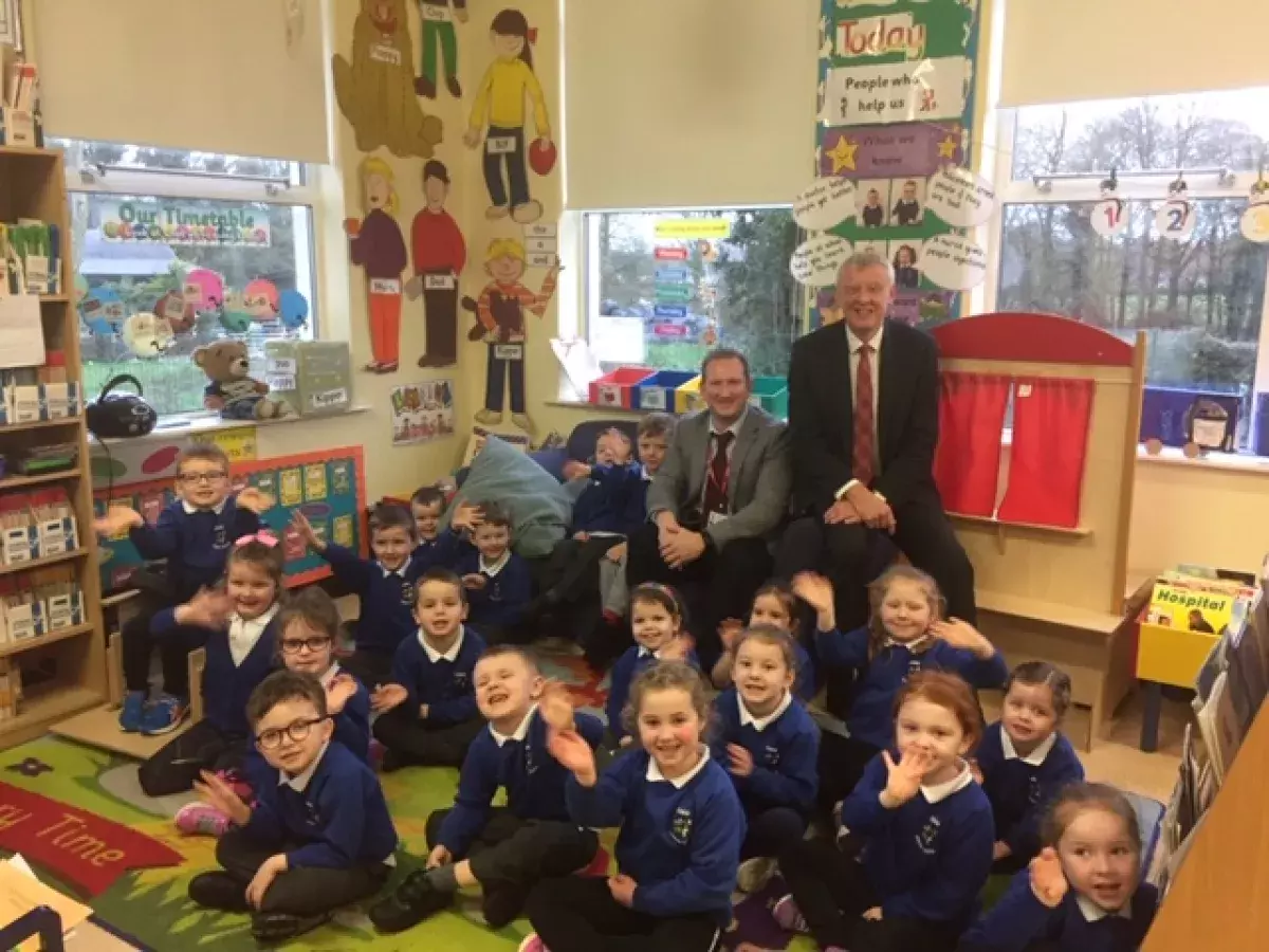 Coagh Ps Barry's visit