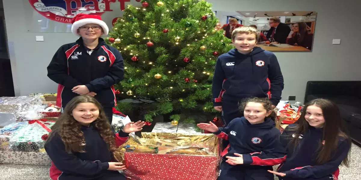 Christmas Hampers at Ballyclare High