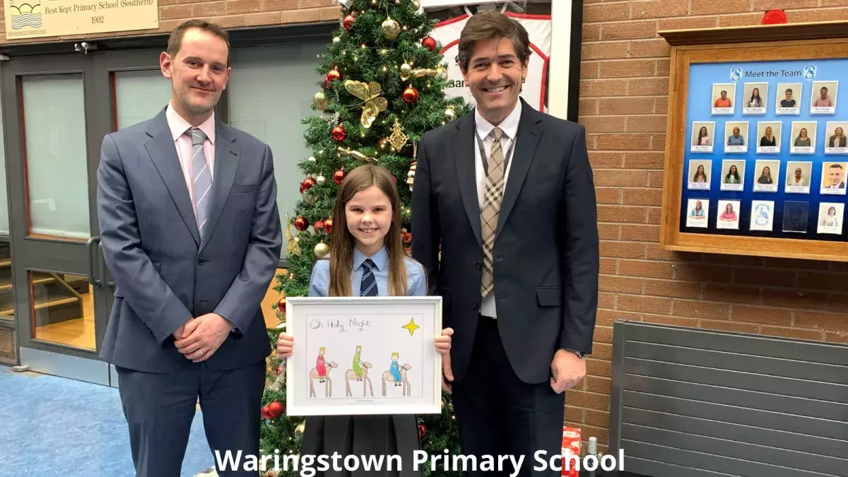 Jessica Bingham Waringstown PS CSSC Christmas card competition winner 2021