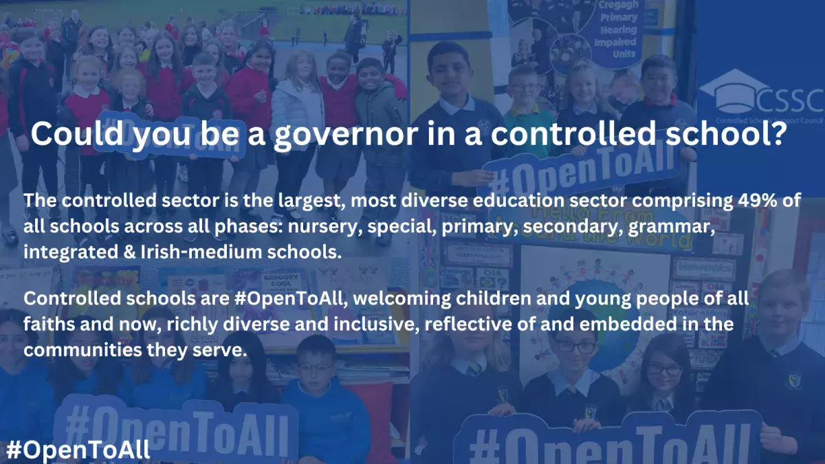 Could you be a governor in a controlled school?