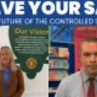 Image of two school Principals encouraging school leaders to complete the DE's consultation on the future of controlled schools